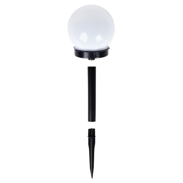 6x Solar havelamper Jordlamper LED-sfære med sensor_MGF