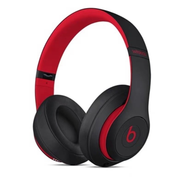 Bluetooth hörlurar med huvudet magic ljud hörlurar solo3 lämplig Röd Svart Red Black Beats Studio 3 Wireless