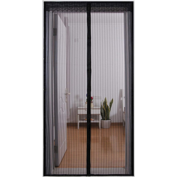 Door curtain, fly screen for doors, ultra-thin fabric to empty