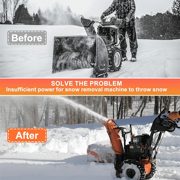 Snöslunga impeller kit för 2-stegs snöslunga - Reservdel för effektiv snöröjning
