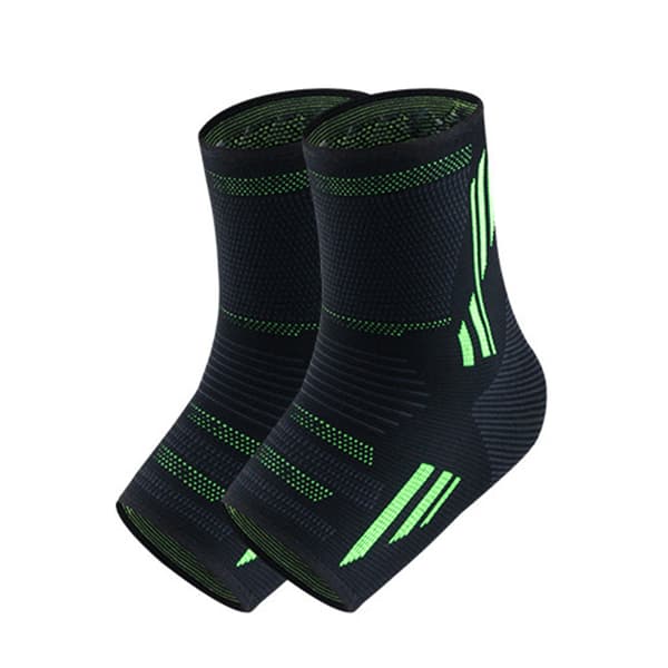 Ankle Support Compression Sock for Sprains and Support (2-pack) L L