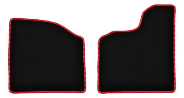 CARLUX-RÖDA bilmattor för: Microcar Virgo microcar (0)_MGF