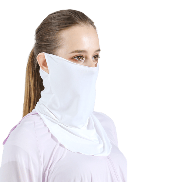 Outdoor Summer Face Mask White White