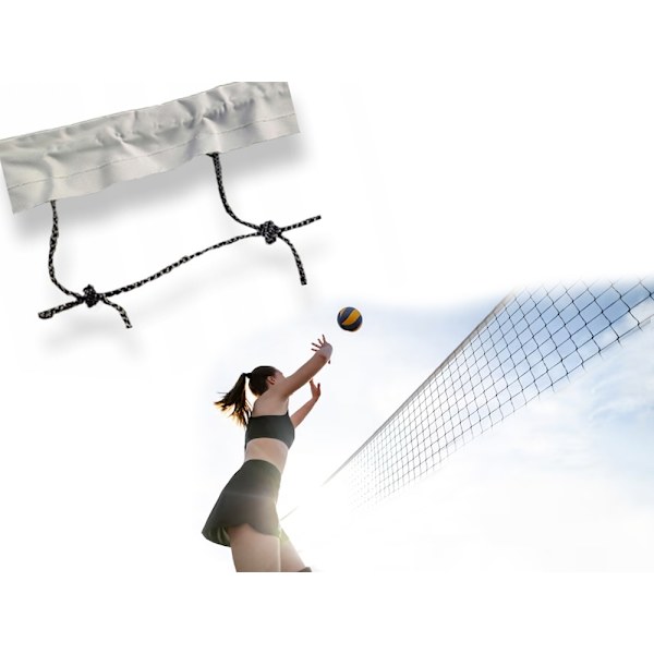 Volleyballnet - 9,5x1 m_MGF Black