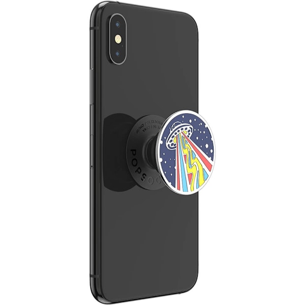 PopSockets Avtakbart grep med stativfunksjon Premium Emalje Outta This World Navy 20