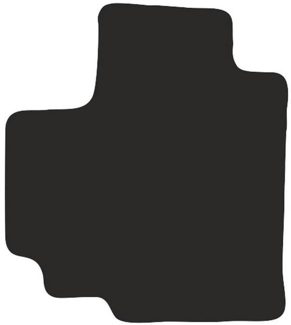 Polyamid førermatte for: Suzuki Celerio halvkombi 2014 - gummiert førermatte_MGF