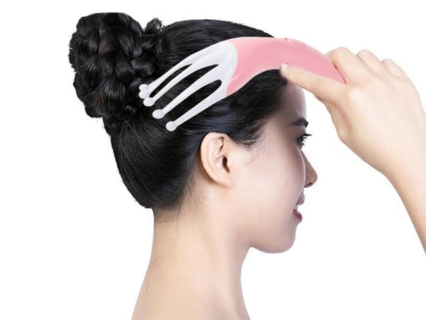 Elektrisk Hovedkradser / Hovedmassage – Vibrerende Skalpmassage_MGF