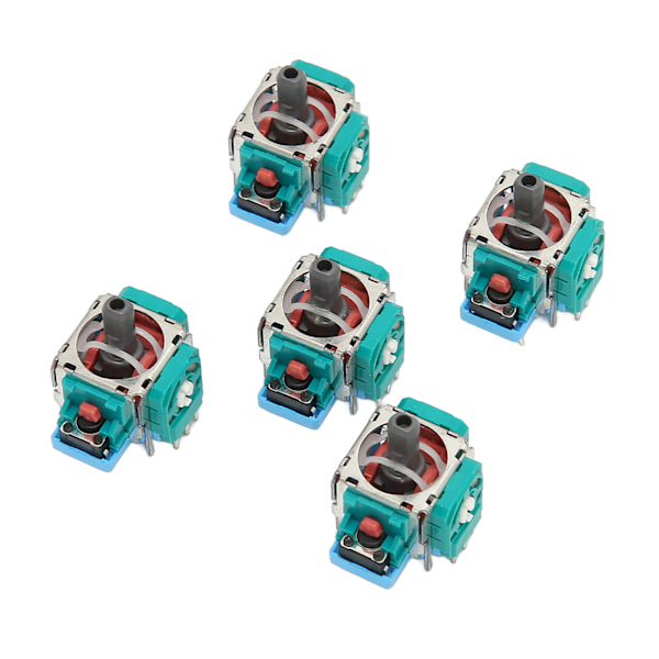 5 stk. erstatnings 3D Joystick Profesjonell Spillkontroller Analog Stick Modul for PS5 Spillkontroller 0.1
