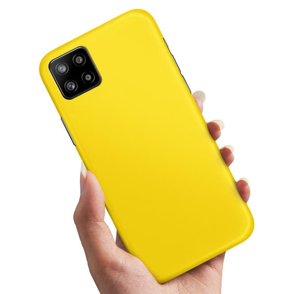 Samsung Galaxy A22 5G - Deksel/Mobilskall Gul_MGF