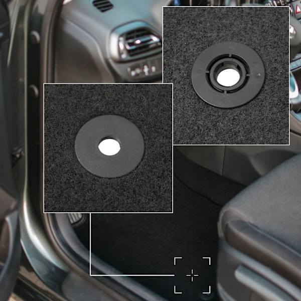 BASIC sorte velourmåtter til: Citroen C4 Grand Spacetourer 7-sæders (2013-2021)_MGF