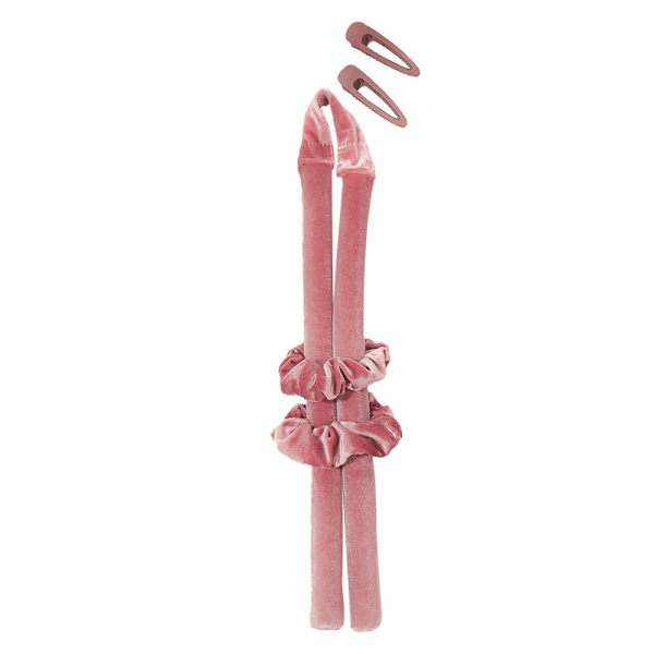 Hårruller Varmeløs Pink Pink