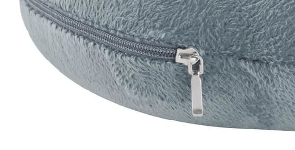 Rejsekudde med Memory Foam / Nakkekudde - Kudde til Rejse Grey grå