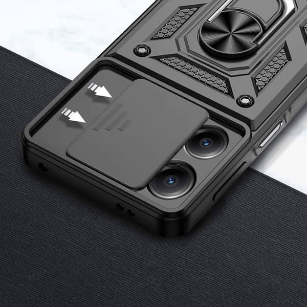 CamShield Pro-deksel for Xiaomi Redmi Note 12 Pro+ 5G Svart_MGF