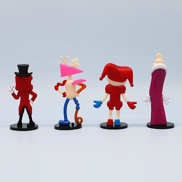 Fantastiske Digitale Cirkusfigurer Sæt Samlinger Gyser Tegnefilm Filmfigurer Model Legetøj Til Fans Børn Fest Dekoration (FMY)