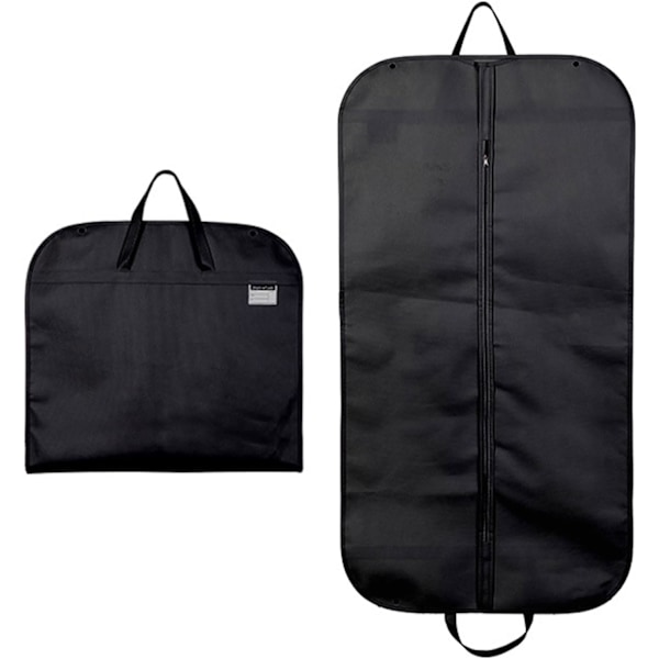 Svart Dresserdeksel med Håndtak, Foldbar Støvtett Reiseveske, 60x120cm Black