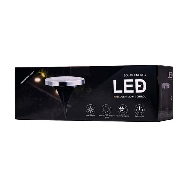 Marklamper med solcelle – 12 stk. LED for hage_MGF