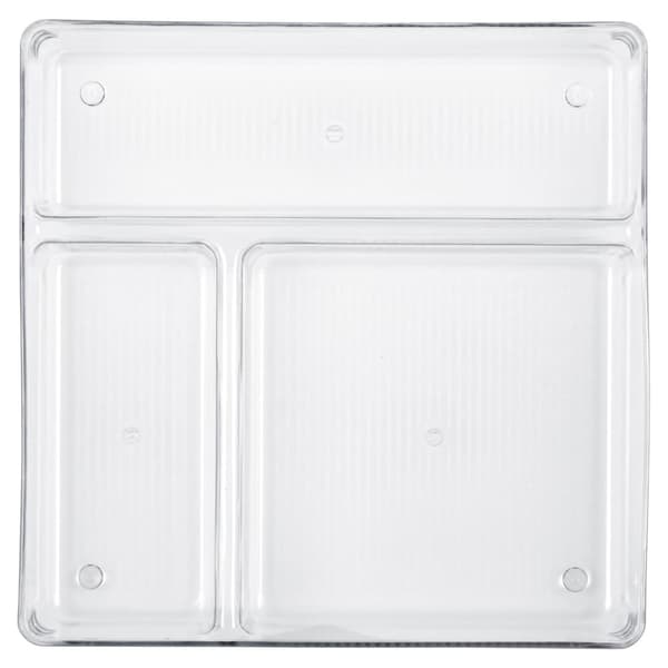 Skuffeorganisator med rum 23x23x5,5 cm 3 stk._MGF