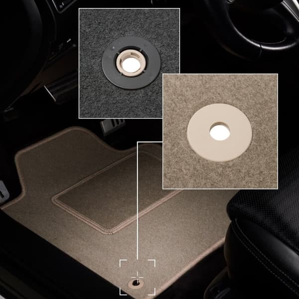 Beige førermåtte til: Volkswagen eGolf hatchback (2014-2019)_MGF