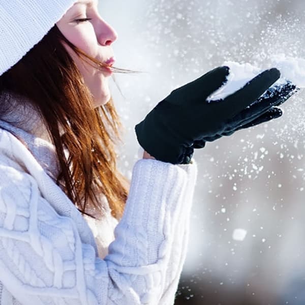 Winter Gloves - Winter Mittens with Touchscreen Compatibility L L