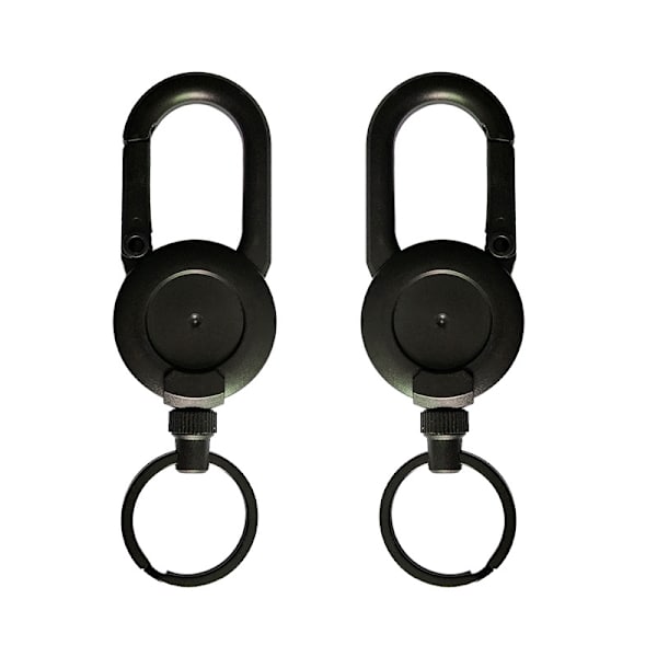 2-pack Keychains Retractable Lanyard - Security and Loss Prevention