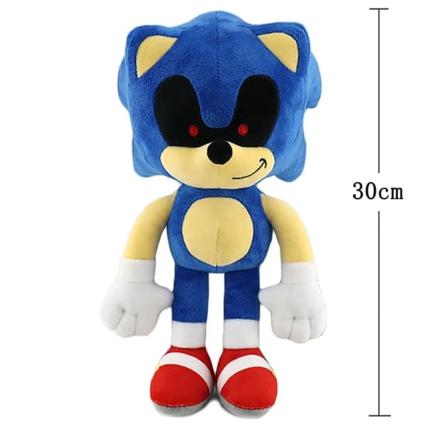 Blød figur Blå Exe Ond Sonic Blod Ond 30cm plyslegetøj plyslegetøj