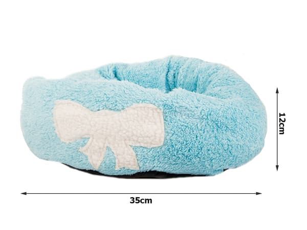 Fluffy hundeseng katteseng myk pute sofeseng 35cm_MGF