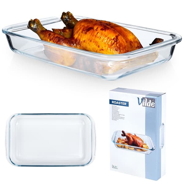Ovnfast glasform 34,5x20,5x5 cm, 2,2 l_MGF