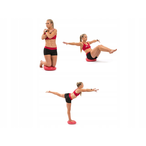 Balanskudde med Pump – 32 cm_MGF Pink