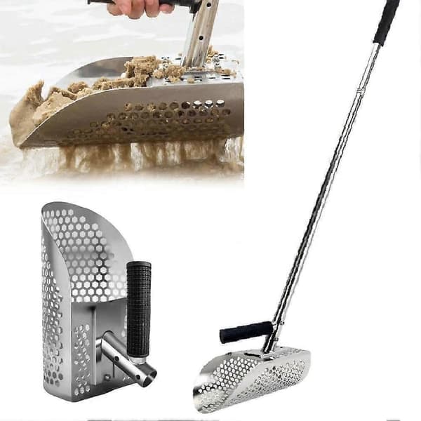 Sandskoppe for strandmetalldeteksjon, metalldetektor strandfunnskoppe - Perfekt gullgraverspade_MGF Gold mining shovel