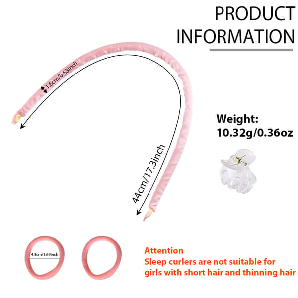 Lockband Uden Varme - Rosa