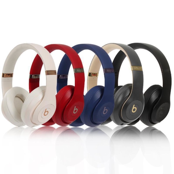 Bluetooth hörlurar med huvudet magic ljud hörlurar solo3 lämplig Röd Svart Red Black Beats Studio 3 Wireless