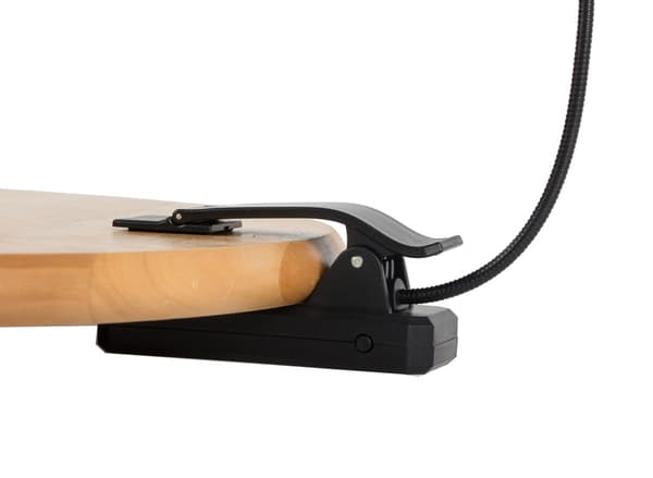 Boglampe LED - USB-genopladelig klem lampe 9 dioder_MGF