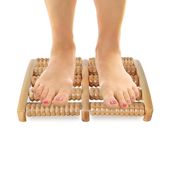 Fotmassör / Fotmassage - Massagerulle i trä_MGF