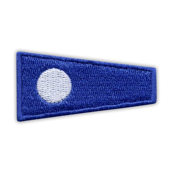 Patchion Flag Bissotwo \"\"2\"\" - Magnetisk bakside - Broderet lapp/emblem/emblem_MGF