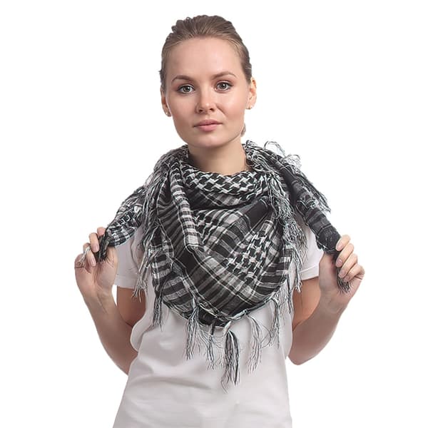 Palestinaskjerf Shemagh / Keffiyeh - Skjerf Palestina_MGF MultiColor
