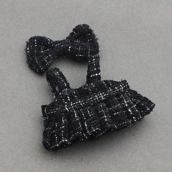 /NC/Labubu Kläder Klänning Labubu Märkeskläder Outfit 17cm Plyschdocka Liten Doft Vind Rem Klänningsset Labubu Kläder #1