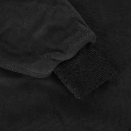 Oversized hettegenser med hette - Filt_MGF Black