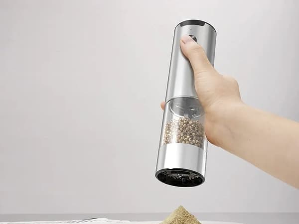 Elektrisk salt- og pepperkvern med justerbar grovhetskontroll_MGF