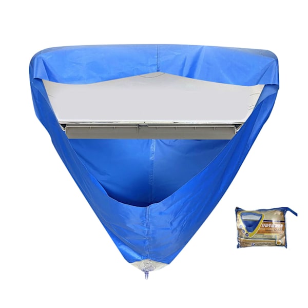 Air Conditioner Cleaning Cover Funnel Shape Air Conditioner Water Bag Cleaning Waterproof Cover Q 533 Small Without Tube