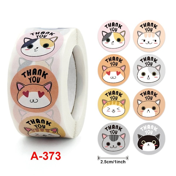 Cute Cartoon Animals Encouragement Stickers A-373 500 Pcs Colorful Assortment Stickers for Scrapbooking Art DIY Crafts