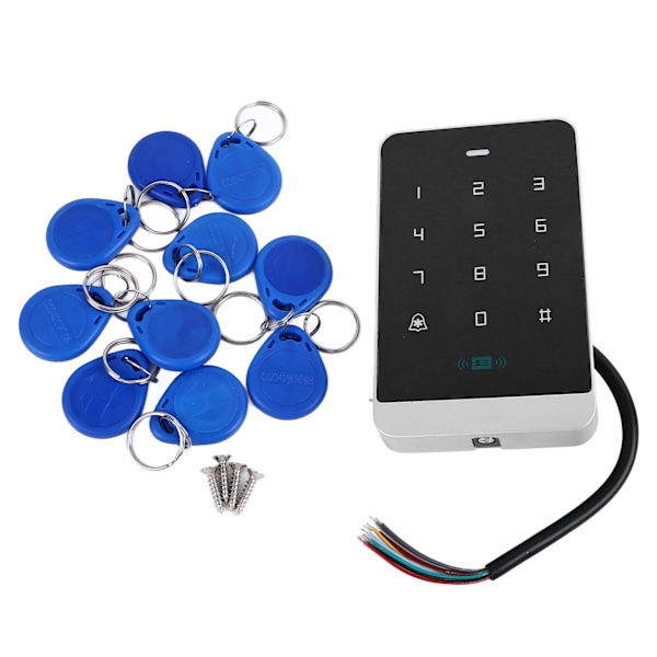 Door Access Control Keypad Waterproof NFC Delay Setting Normal Open Keyless Entry Password Keypad