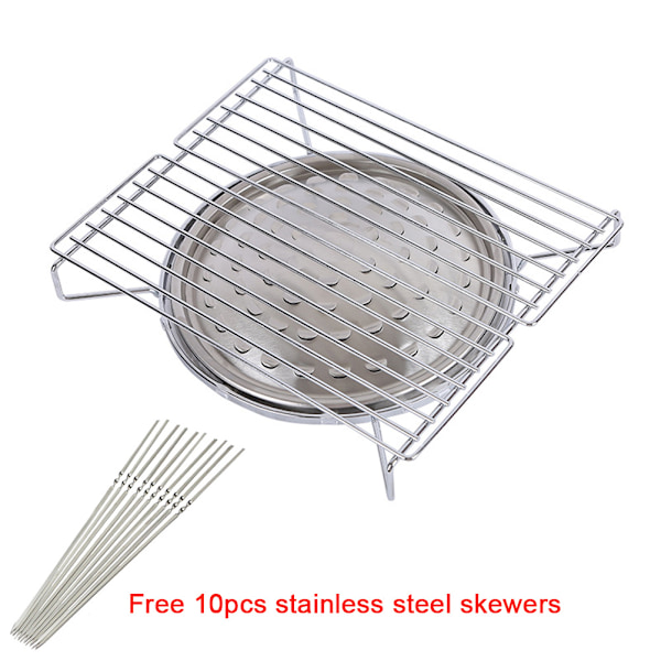 Barbecue Grilling Basket Portable Gas Grill Barbecue Mat for Meats Fishs Vegetables Outdoor Camping Grilling Net