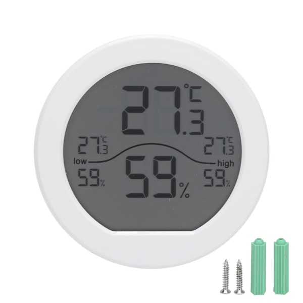 Digitalt innendørs hygrometer termometer følsom hjem temperatur fuktighet måler monitor for kontor familie