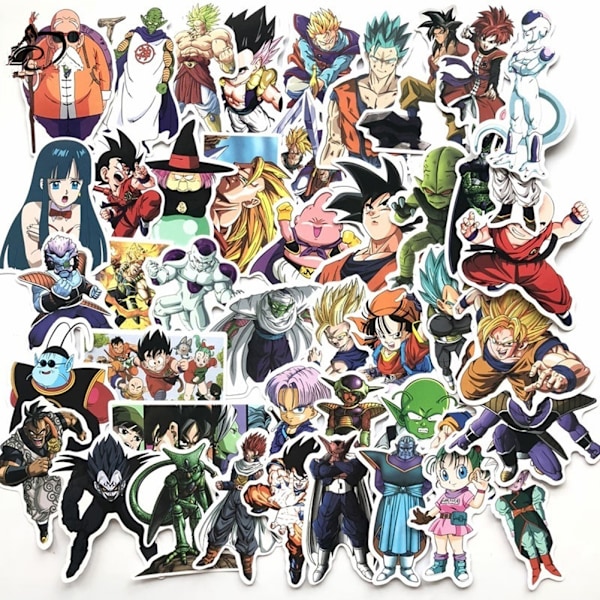 Cartoon Anime Waterproof PVC Stickers for Car Suitcase Phone Decal