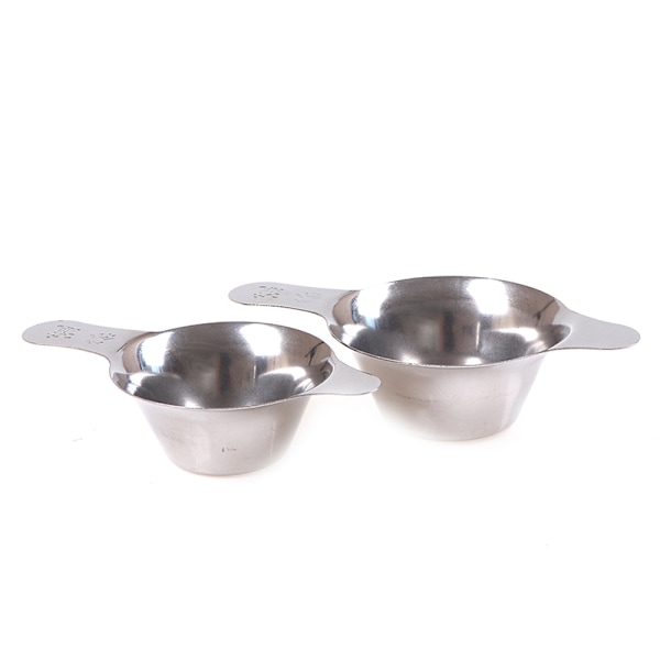 Tefilter i rostfritt stål Mesh Tratt te stam Silver A1