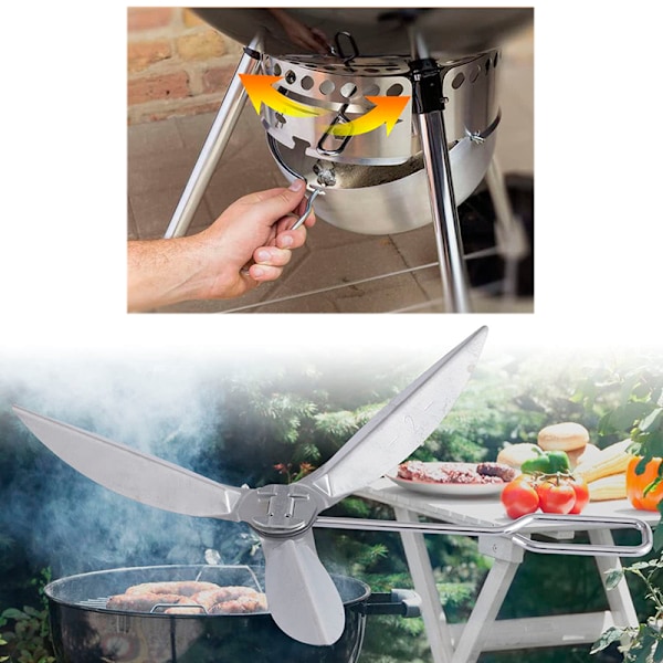 One-Touch Rengöringssystem Kit Design för Weber Kettle Grill L