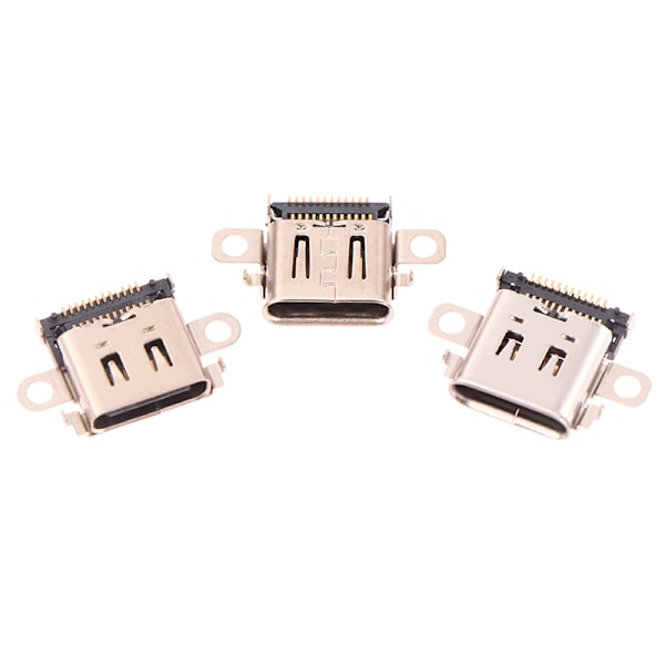 1kpl Alkuperäinen Uusi latausportin vaihtoliitäntä Type-C USB Co For NS Oled one size