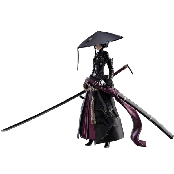 1Pc Anime Figma 549 Ronin Falslander Action Figur hine Girl Mo Black One size