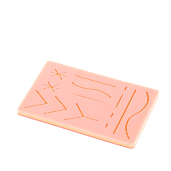 Mini Silicone Skins Pad Sutur Incision Surgical Traumatic Simu other one size
