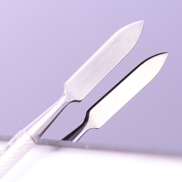 Ruostumattomasta teräksestä valmistettu hammaslääketieteellinen mittapää Oral Care Pick Examina Silver one size